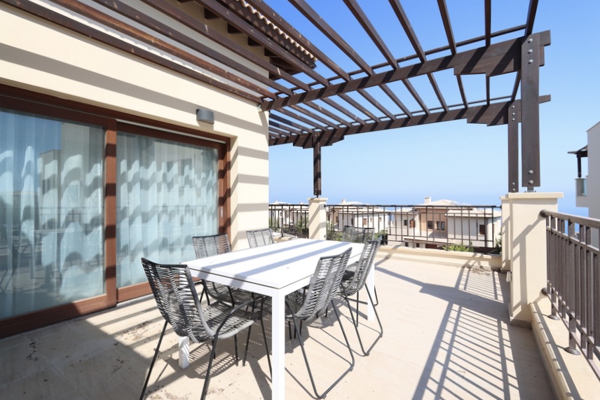 Apartments in a golf resort