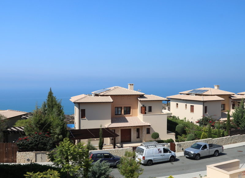 Apartments in a golf resort