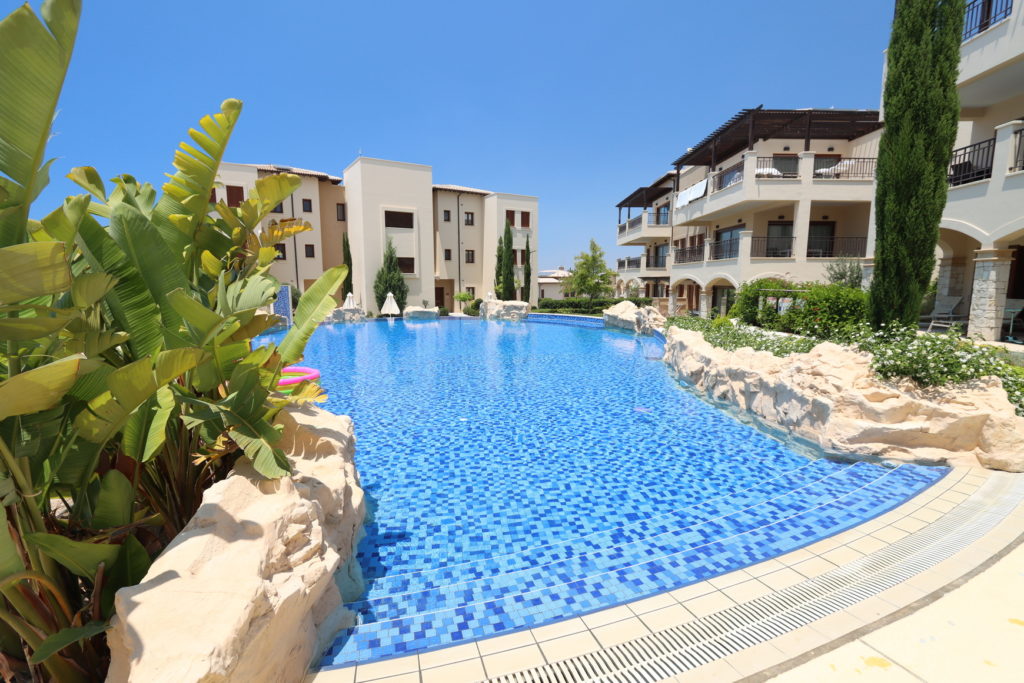 Apartments in a golf resort